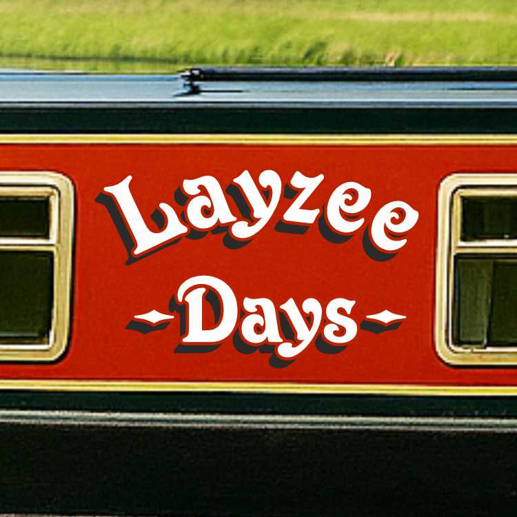 Self Adhesive Vinyl Canal Boat Names